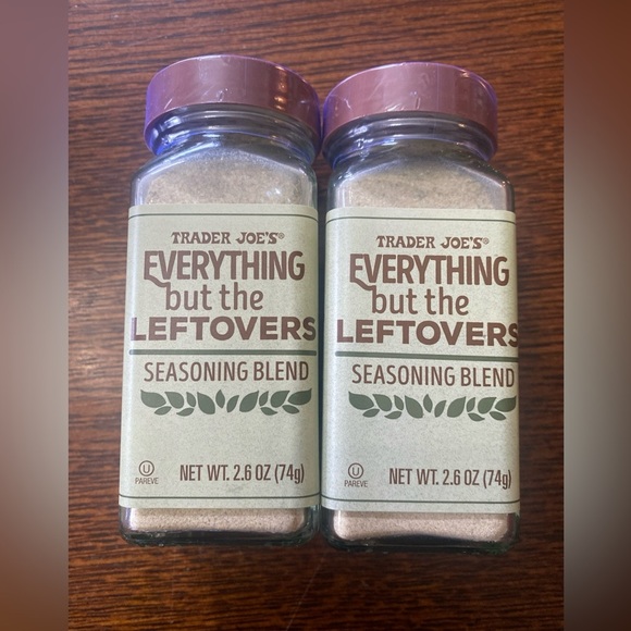 Trader Joe'S Other - 2 Packs Trader Joe's Everything but The Leftovers Seasoning Blend 2.6 oz Each